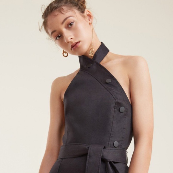 C/MEO Collective Black Jumpsuit Size Small - Picture 2 of 4